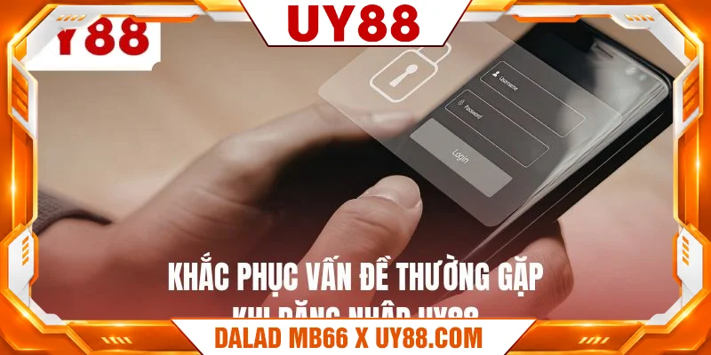 Khắc phục vấn đề thường gặp khi đăng nhập UY88 Khắc phục vấn đề thường gặp khi đăng nhập UY88