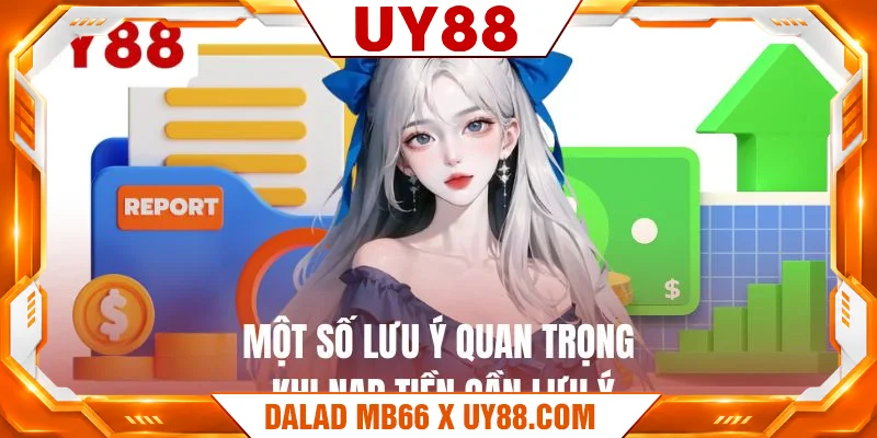 Một số lưu ý quan trọng khi nạp tiền cần lưu ý Một số lưu ý quan trọng khi nạp tiền cần lưu ý