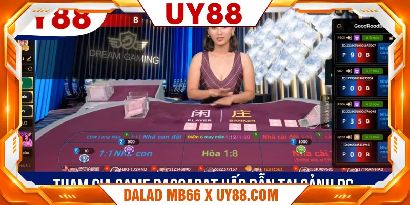 Tham gia game Baccarat hấp dẫn tại sảnh DG Tham gia game Baccarat hấp dẫn tại sảnh DG