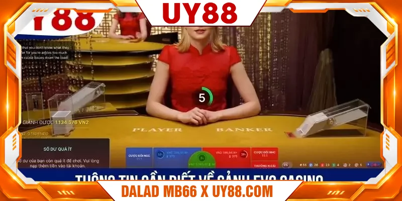 Thông tin cần biết về sảnh EVO casino Thông tin cần biết về sảnh EVO casino